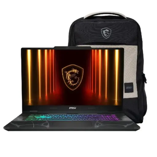 [824142439517] LAPTOP MSI CYBORG 17 CORE 7 240H 1TB SSD 16GB DDR5 RTX5060 17.3" FHD W11H NEGRO INC/MOCHILA CYBORG 17 B2RWFKG-059MX GARANTIA CON FABRICANTE