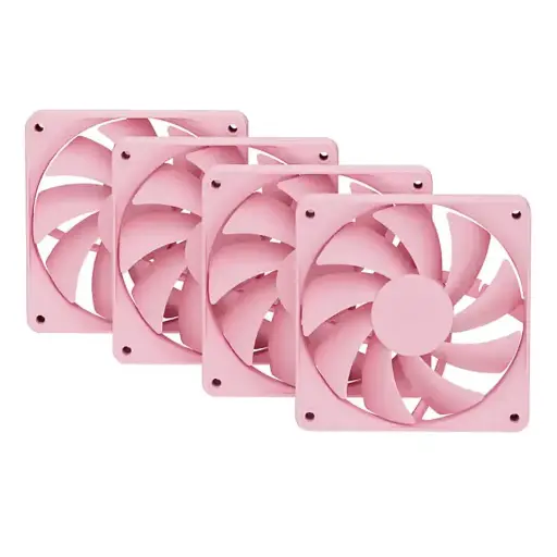 [848604052342] VENTILADOR HYTE FA12 KIT 4X1 120MM STRAWBERRY MILK ROSA FAN-HYTE-FA12-SM-4 12M DE GARANTIA
