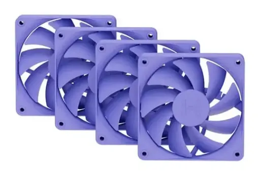 [848604052359] VENTILADOR HYTE FA12 KIT 4X1 120MM TARO MILK LILA FAN-HYTE-FA12-TM-4 12M DE GARANTIA