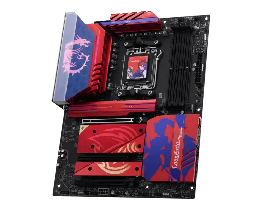 [824142440988] MOTHER AMD B850 AM5 MSI MLG EDITION 4xDDR5 192GB ATX B850 MLG EDITION 12M DE GARANTIA