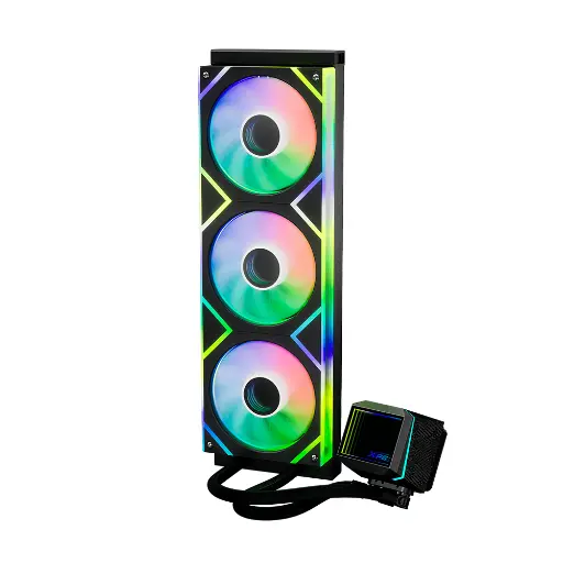 [842243034967] ENFRIAMIENTO XPG LEVANTE II 360 NEGRO ARGB LGA1851/AM5 LEVANTEII360-BKCWW 11M DE GARANTIA