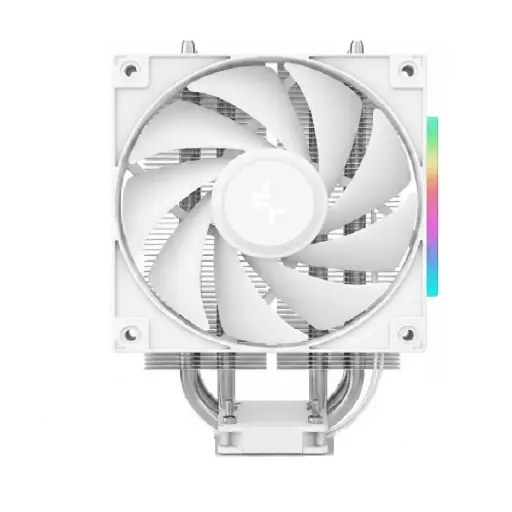 [6933412729327] DISIPADOR DEEPCOOL AG400 WH ARGB V2 BLANCO LGA1851/AM5 R-AG400-WHAMMN-GJD 12M DE GARANTIA