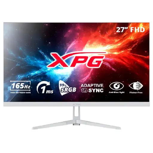 [842243036886] MONITOR 27 XPG RIFT R27F6 1MS 165HZ FULL HD GAMER IPS BLANCO RIFT R27F6-WHCMX  12M DE GARANTIA