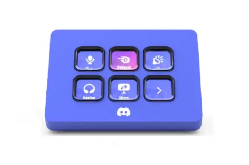 [840440487616] TECLADO ELGATO STREAM DECK EDICION DISCORD 6 TECLAS MINI LCD PERSONALISABLES 10GAI9931 11M DE GARANTIA