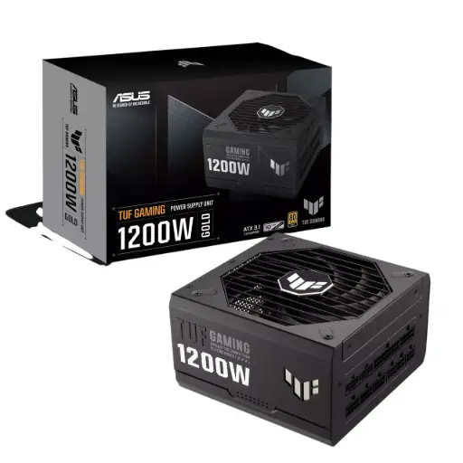 [195553786324] FUENTE ASUS TUF GAMING 1200W 80PLUS GOLD MODULAR TUF-GAMING-1200G 90YE00S0-BTAA00 12M DE GARANTIA