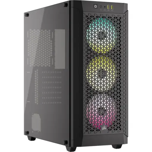 [840006682394] GABINETE CORSAIR AIRFLOW 480T RGB S/FUENTE ATX NEGRO CC-9011272-WW 12M DE GARANTIA