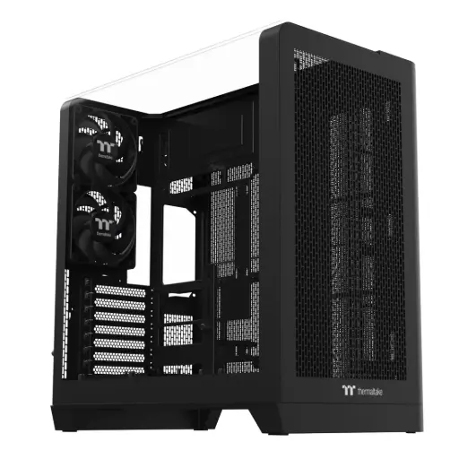[841163098851] GABINETE THERMALTAKE VIEW 390 AIR BLACK ATX CRISTAL NEGRO CA-11F-00M1WN-00 12M DE GARANTIA