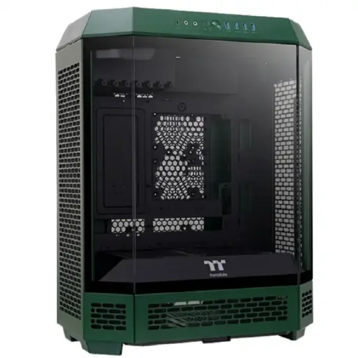 [841163098868] GABINETE THERMALTAKE THE TOWER 600 RACING GREEN ATX CRISTAL MIDTOWER VERDE CA-1Z1-00MCWN-00 12M DE GARANTIA