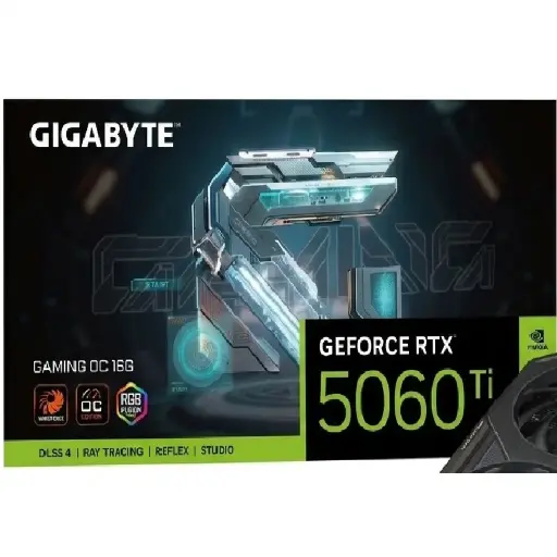 [889523049297] TARJETA DE VIDEO NVIDIA GEFORCE RTX5060TI 8GB OC GDDR7 GIGABYTE GAMING GV N506TGAMING OC-8GD 12M DE GARANTIA