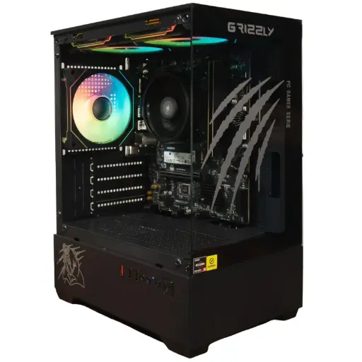 [662987045001] PC GAMER GRIZZLY AMD RYZEN 5 8500G 3.5GHZ 32GB M.2 1TB WIFI BT PG-AMD098 12 MESES DE GARANTIA