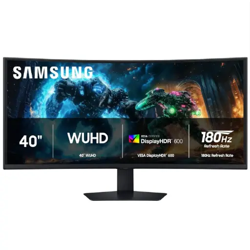 [8806097655633] MONITOR 40 SAMSUNG ODYSSEY G7 CURVO 1MS 180HZ WUHD VA FREESYNC PREMIUM PRO LS40FG750ELXZX GARANTIA CON FABRICANTE