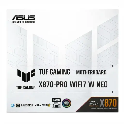 [199291425248] MOTHER AMD X870-PRO WIFI7 W ASUS TUF GAMING NEO AM4 4xDDR5 256GB ATX 90MB1NY0-M0VAY0 12M DE GARANTIA