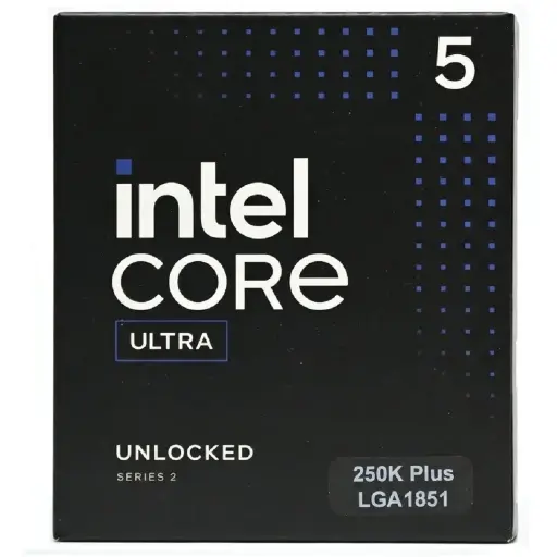 [735858553209] PROCESADOR INTEL CORE ULTRA 5 250K PLUS 5.3GHZ LGA1851 BX80768250K 12M DE GARANTIA