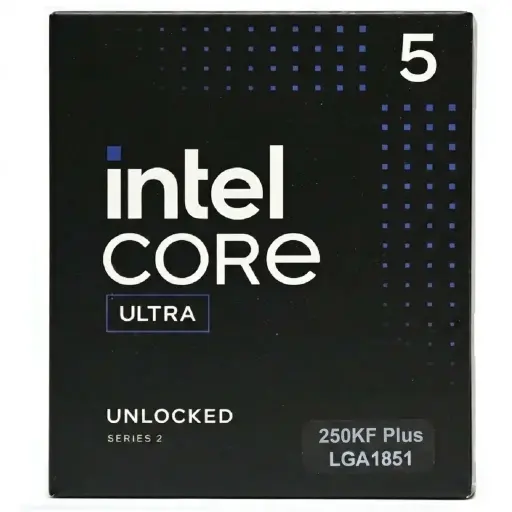 [735858553216] PROCESADOR INTEL CORE ULTRA 5 250KF PLUS 5.3GHZ LGA1851 BX80768250KF 12M DE GARANTIA