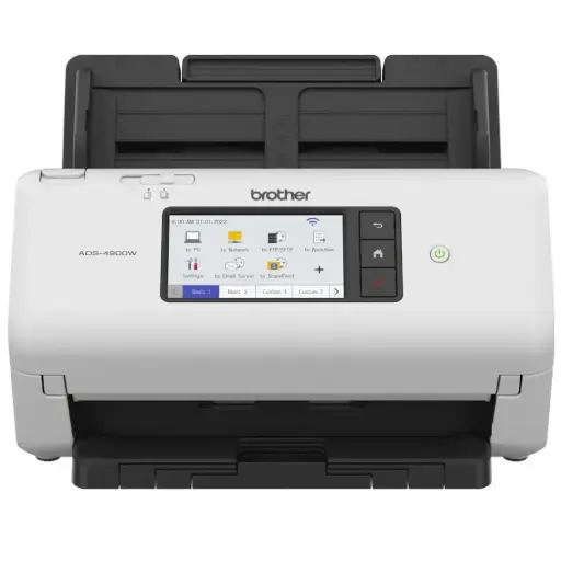 [012502666363] ESCANER BROTHER ADS-4900W DUPLEX 60PPM ADF 600X600 DPI USB WIN/MAC/LINUX ADS-4900W GARANTIA CON EL FABRICANTE