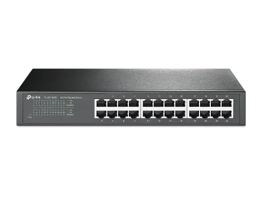 [840460603997] SWITCH TPLINK TL-SG1024D 24PTS GIGABIT TL-SG1024D(UN) 12M DE GARANTIA