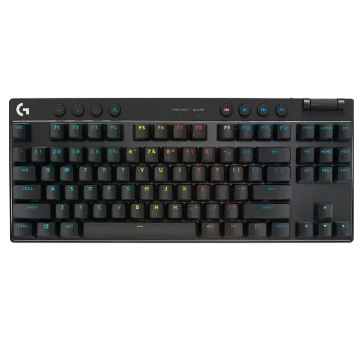 [097855188984] TECLADO GAMER LOGITECH PRO X TKL LIGHTSYNC RGB NEGRO 920-012127 12M DE GARANTIA