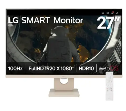 [8806096451007] MONITOR 27 LG SMART 27U511SA-W 5MS 100HZ FULL HD IPS BLANCO GARANTIA CON FABRICANTE