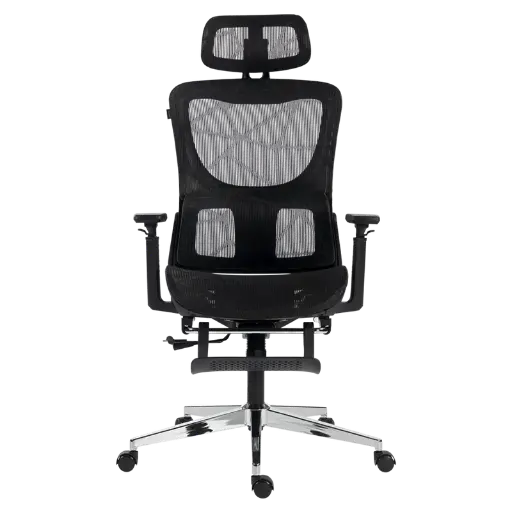 [7506215943291] SILLA ACTECK FLUX ULTRA EC696HR MALLA ERGONOMICA NEGRA 120 KG AC-943291 6M DE GARANTIA