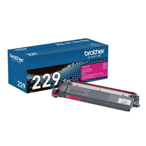 [012502666219] TONER BROTHER TN229M MAGENTA 1200 PAGINAS HL-L3220CDW/L3295CDW/L8245CDW/L3280CDW/L3300CDW DCP-L3560CDW MFC-L3720CDW/L3780CDW/L3765CDW/L8395CDW GARANTIA CON FABRICANTE