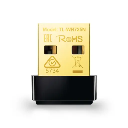 [845973050719] ADAPTADOR TPLINK TL-WN725N 150MBPS 2.4GHZ USB MINI 12M DE GARANTIA