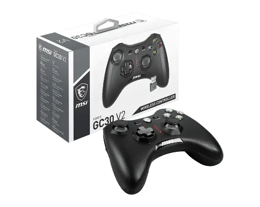 [824142274088] CONTROL MSI GAMING GC30 SOPORTE INALAMBRICO MOTOR DE VIBRACION PC/ANDROID FORCE GC30 V2 6M DE GARANTIA
