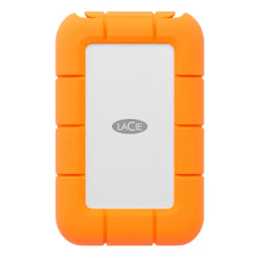 [093053014117] DD EXTERNO LACIE RUGGED MINI 4TB USB 3.0 NARANJA PLATA LAC9000633 11M GARANTIA