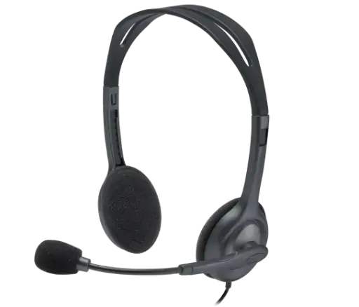 [097855114976] DIADEMA LOGITECH H111 GRIS 3.5MM 981-000612 12M DE GARANTIA