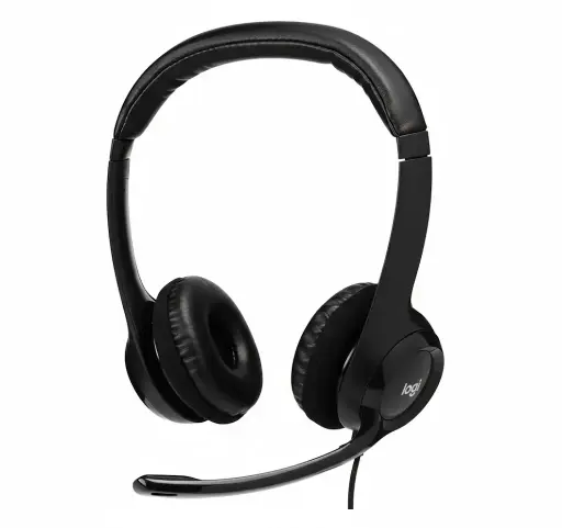 [097855046901] DIADEMA LOGITECH H390 STEREO NEGRO USB 981-000060 12M DE GARANTIA